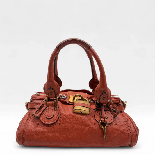 Chloé handbag Paddington orange