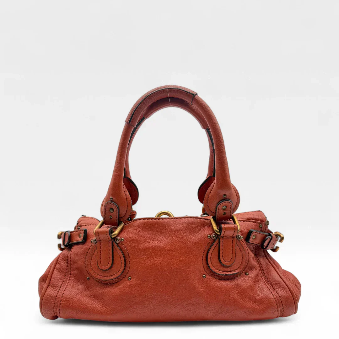 Chloé handbag Paddington orange