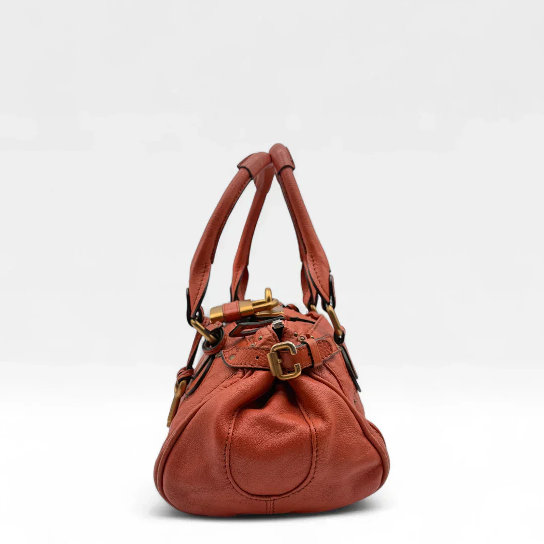 Chloé handbag Paddington orange