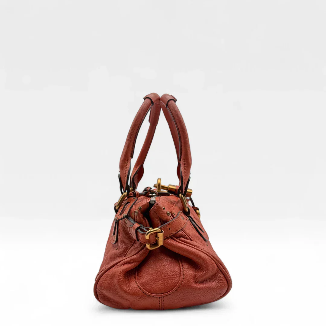 Chloé handbag Paddington orange