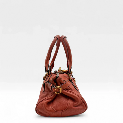 Chloé handbag Paddington orange