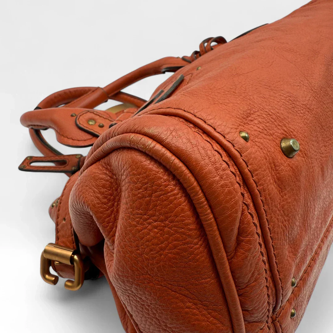 Chloé handbag Paddington orange