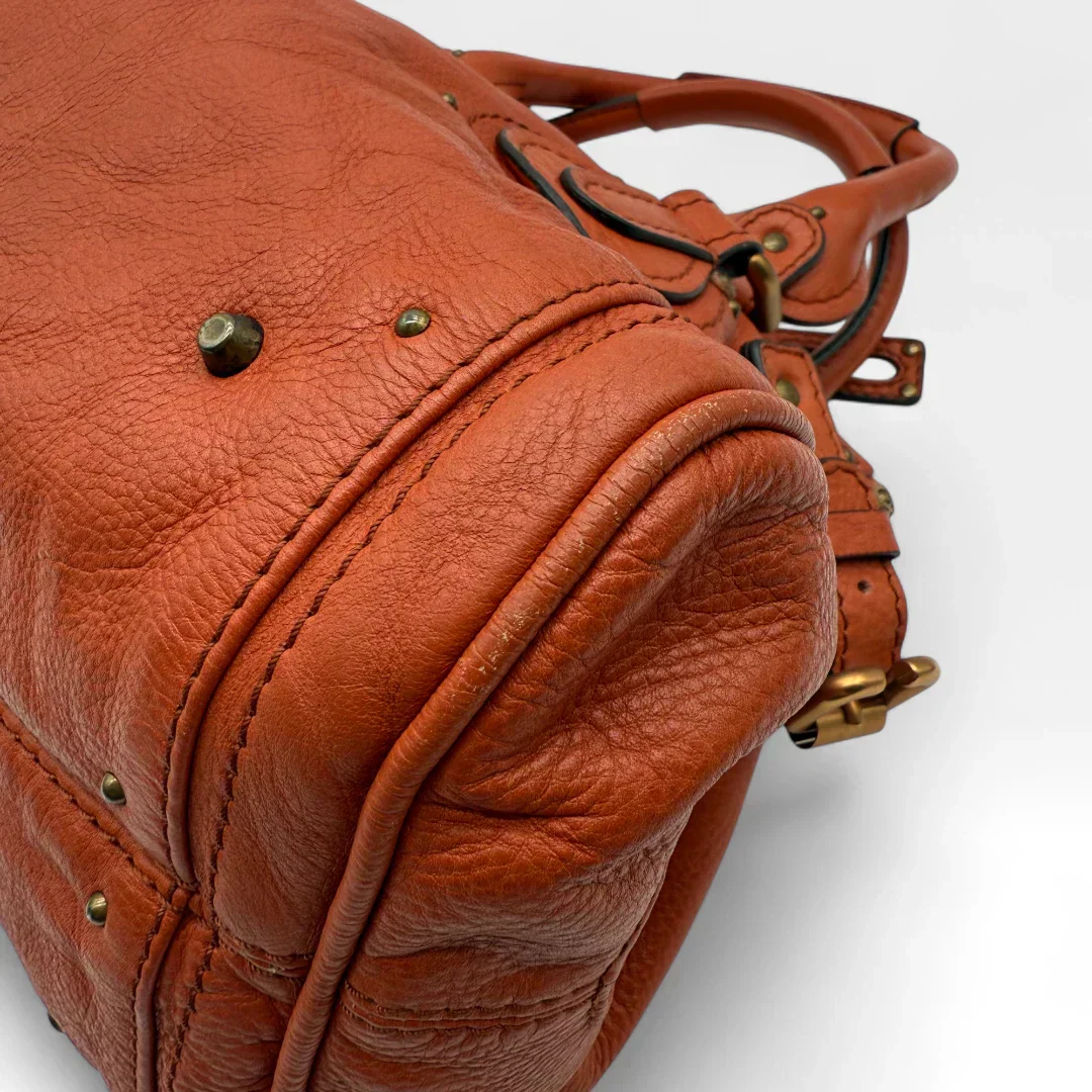 Chloé handbag Paddington orange