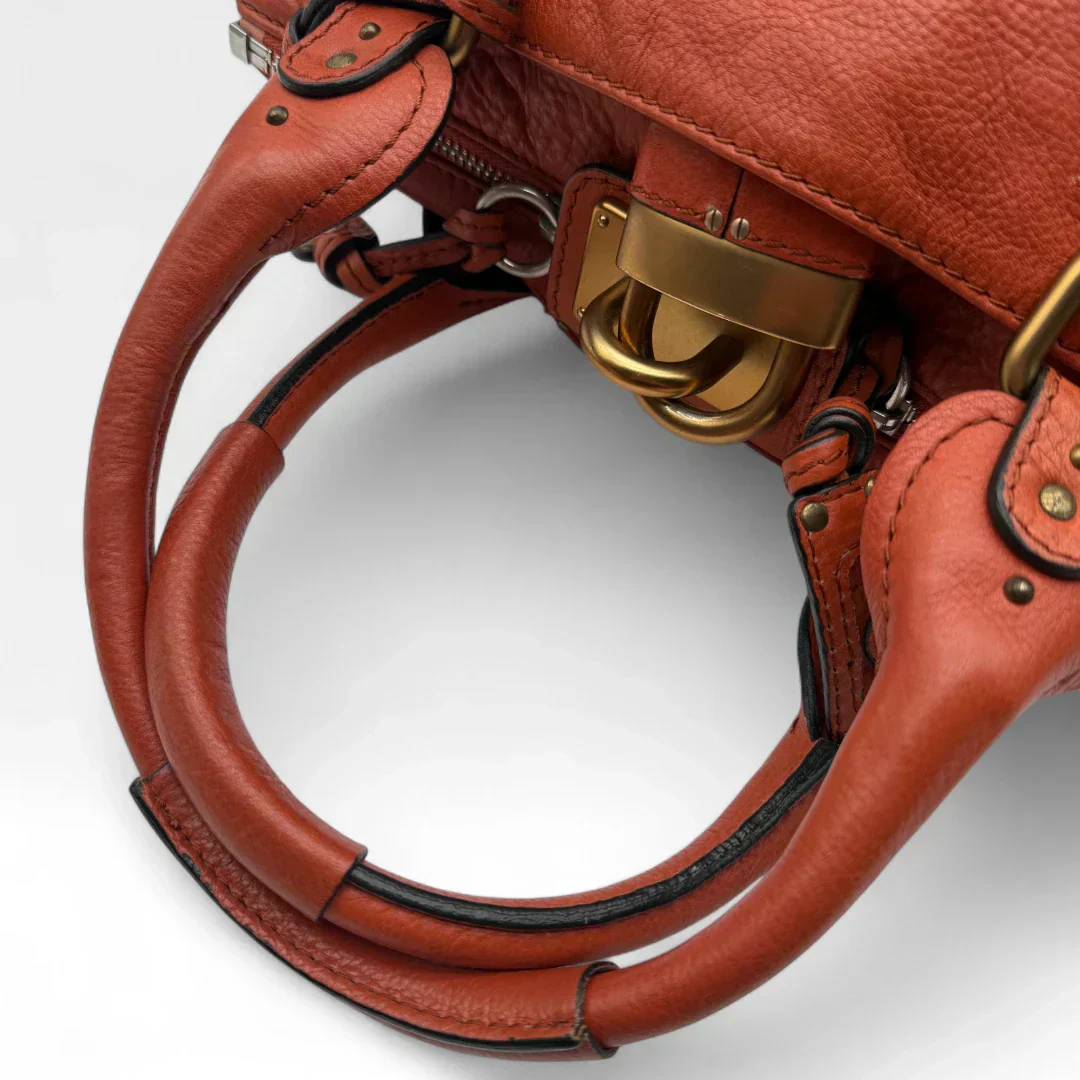 Chloé handbag Paddington orange