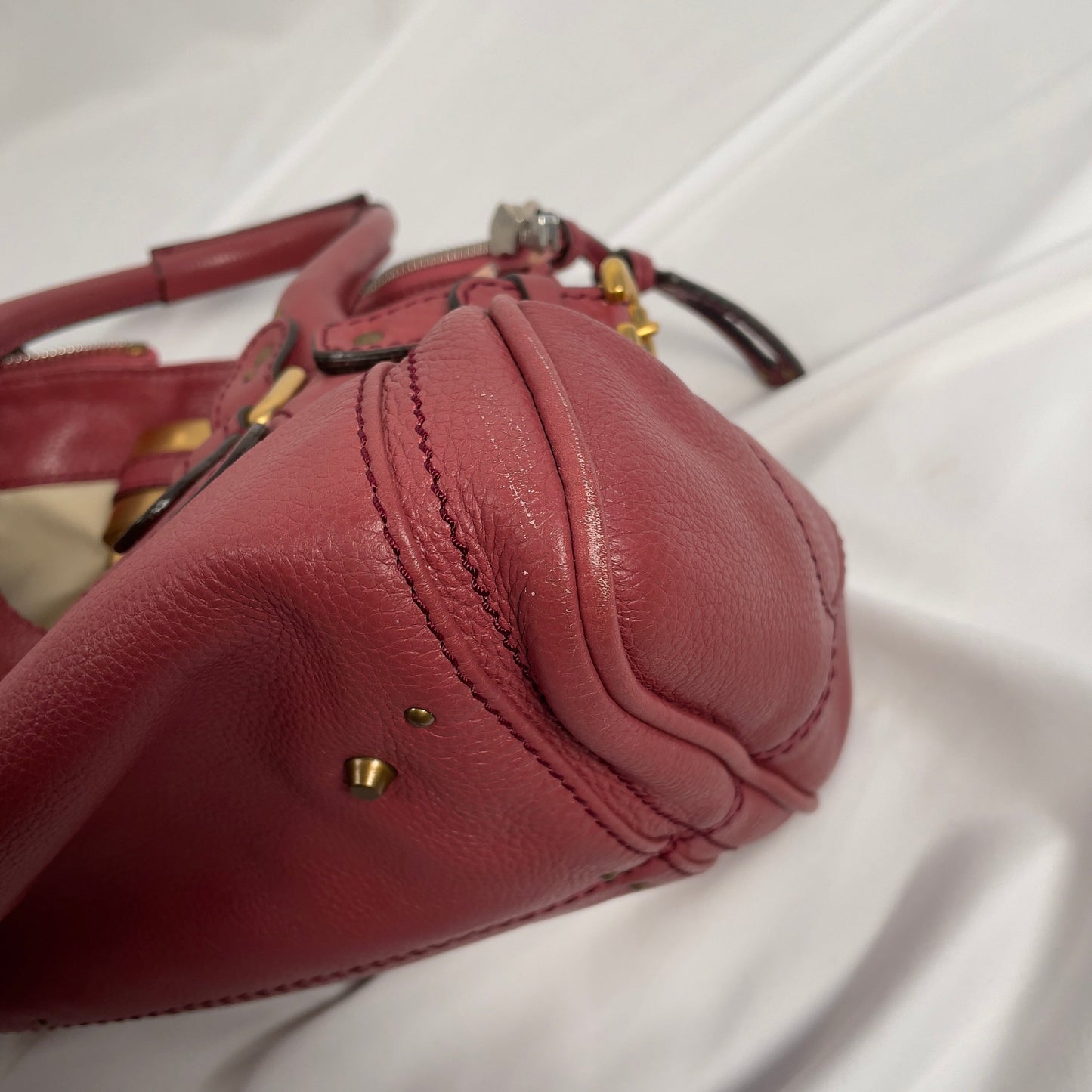 💎 Pre-owned Chloé 2009 pink paddington 💎