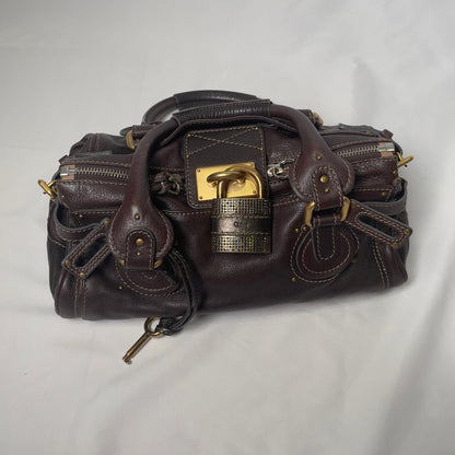 💎 Pre-owned CHLOÉ 2011 brown paddington bag Swarovski 💎