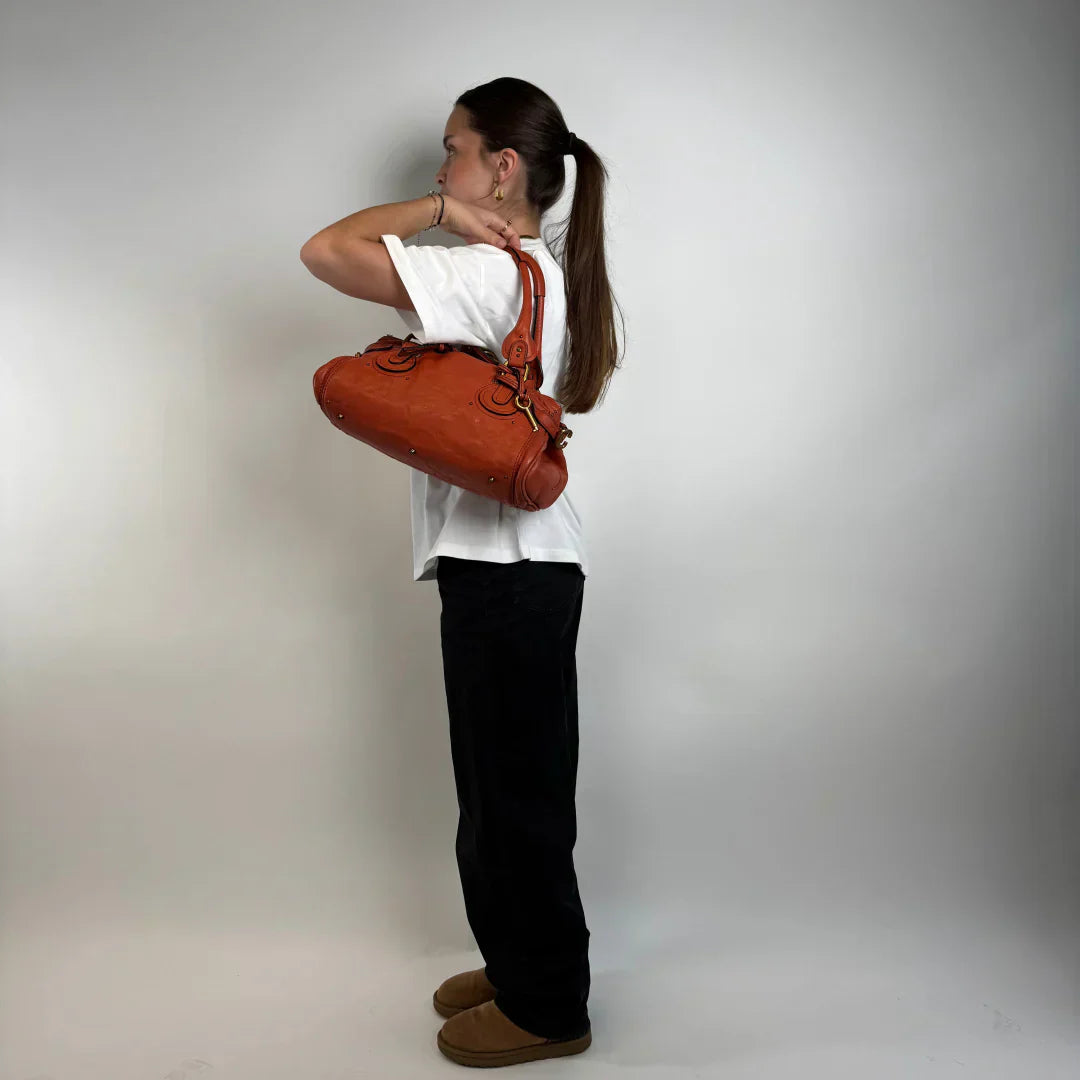 Chloé handbag Paddington orange