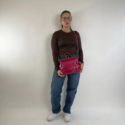 Miu Miu handbag Vitello Satchel small pink