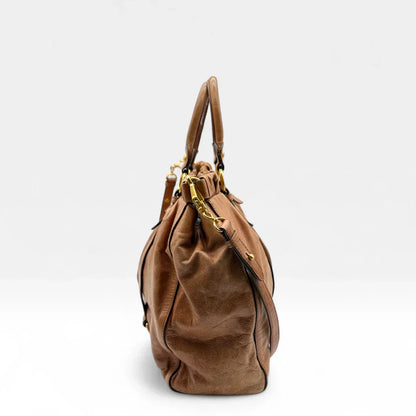 💎 Pre-owned Miu Miu Handtasche Vitello Lux groß 💎