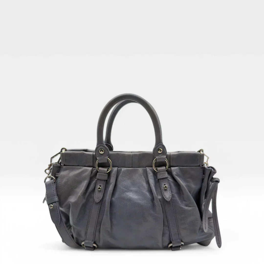 Miu Miu handbag Vitello Lux blue/lilac