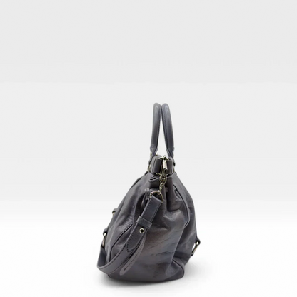 💎 Pre-owned Miu Miu handbag Vitello Lux blue/lilac 💎