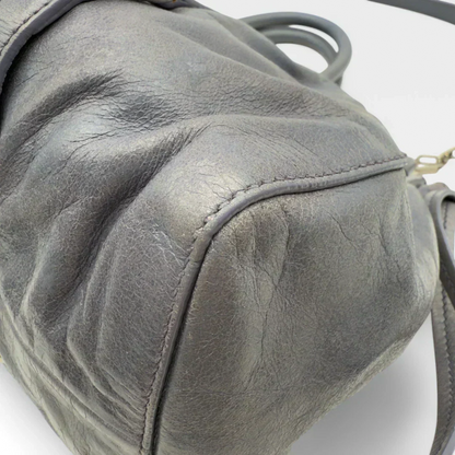 💎 Pre-owned Miu Miu handbag Vitello Lux blue/lilac 💎