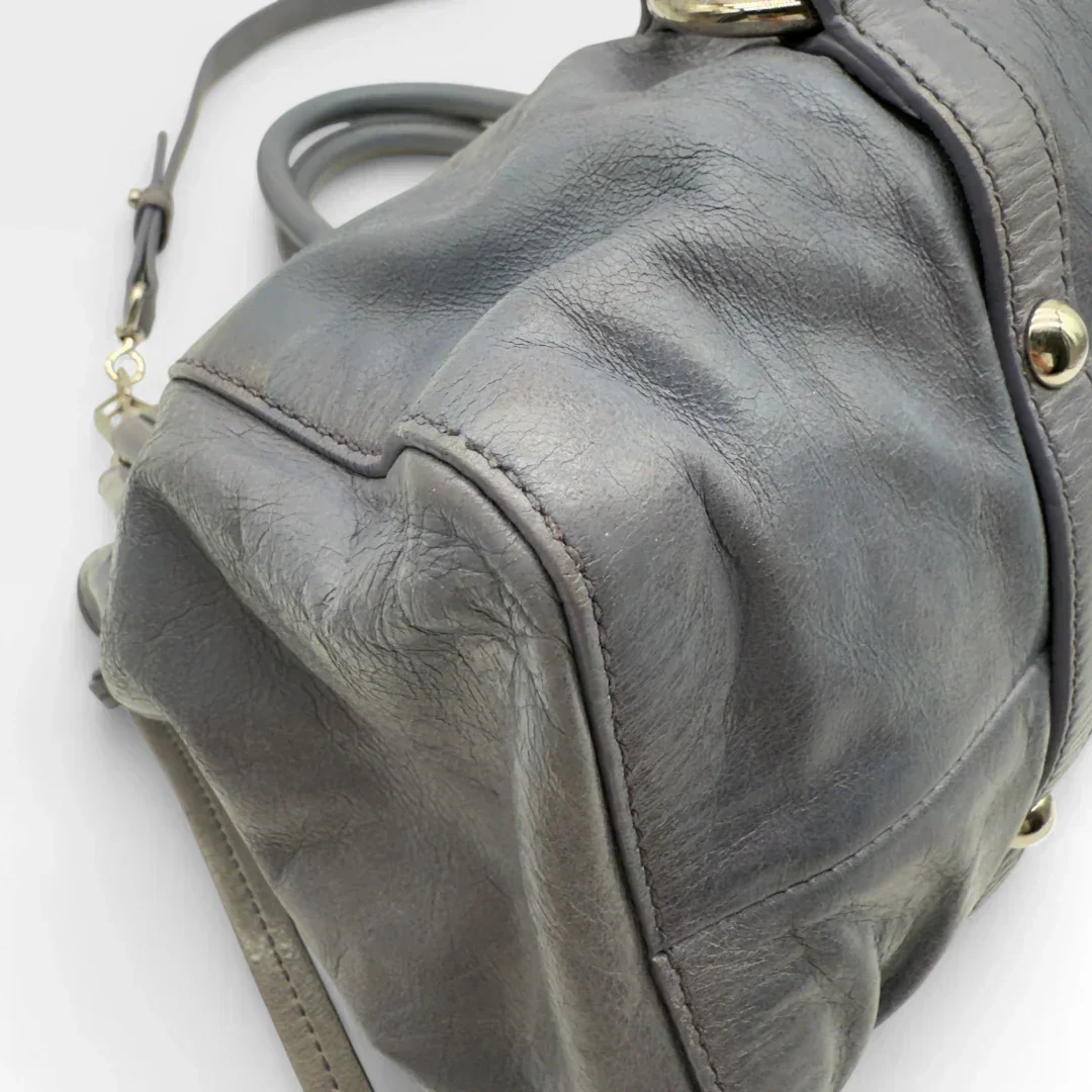 💎 Pre-owned Miu Miu handbag Vitello Lux blue/lilac 💎