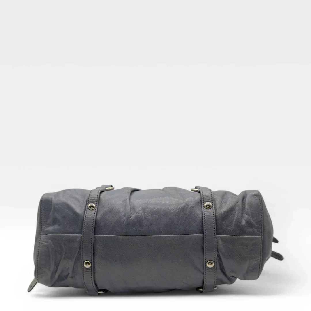 Miu Miu handbag Vitello Lux blue/lilac