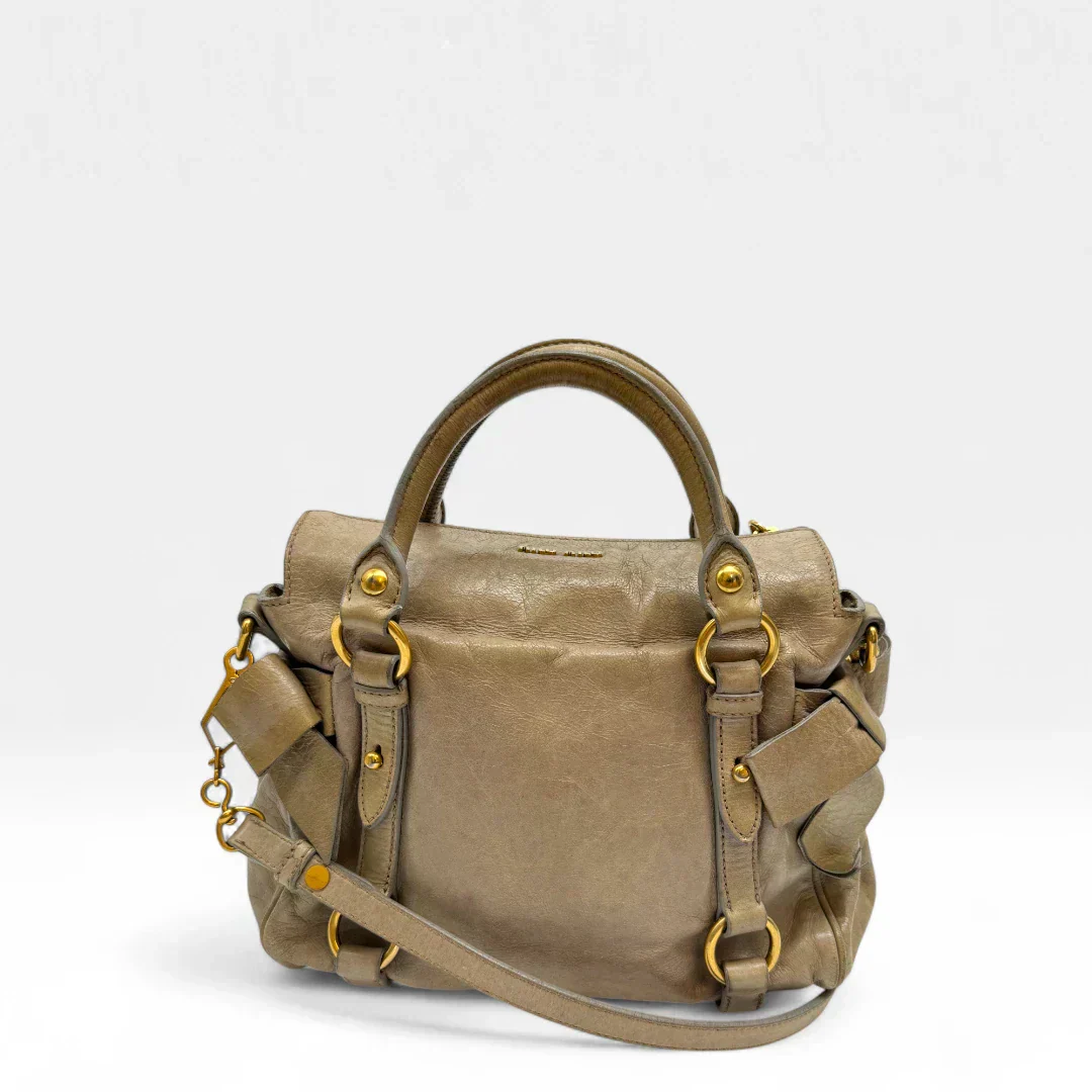 💎 Pre-owned Miu Miu handbag Vitello Satchel small 💎
