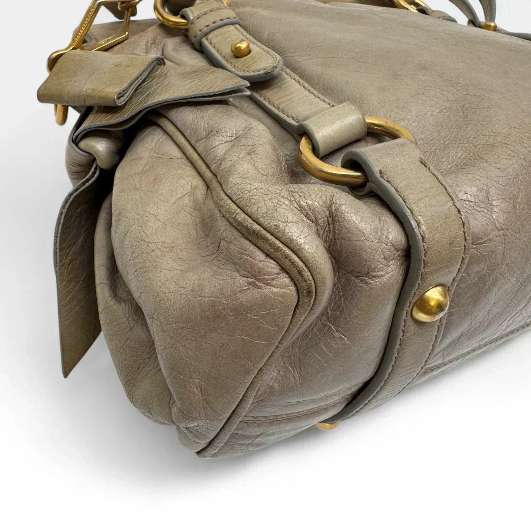 💎 Pre-owned Miu Miu handbag Vitello Satchel small 💎