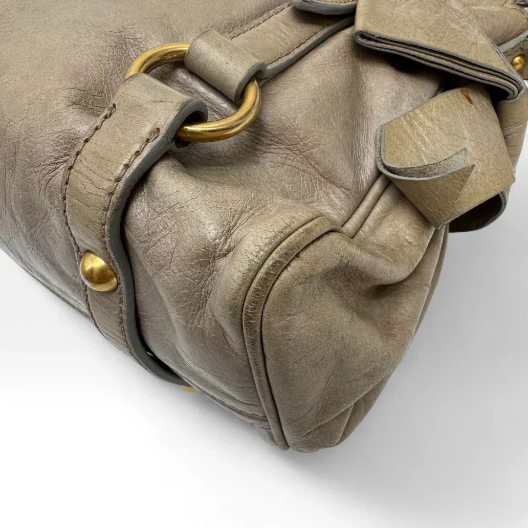 💎 Pre-owned Miu Miu handbag Vitello Satchel small 💎