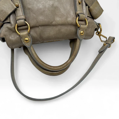 💎 Pre-owned Miu Miu handbag Vitello Satchel small 💎