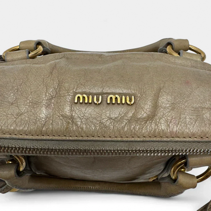 💎 Pre-owned Miu Miu handbag Vitello Satchel small 💎