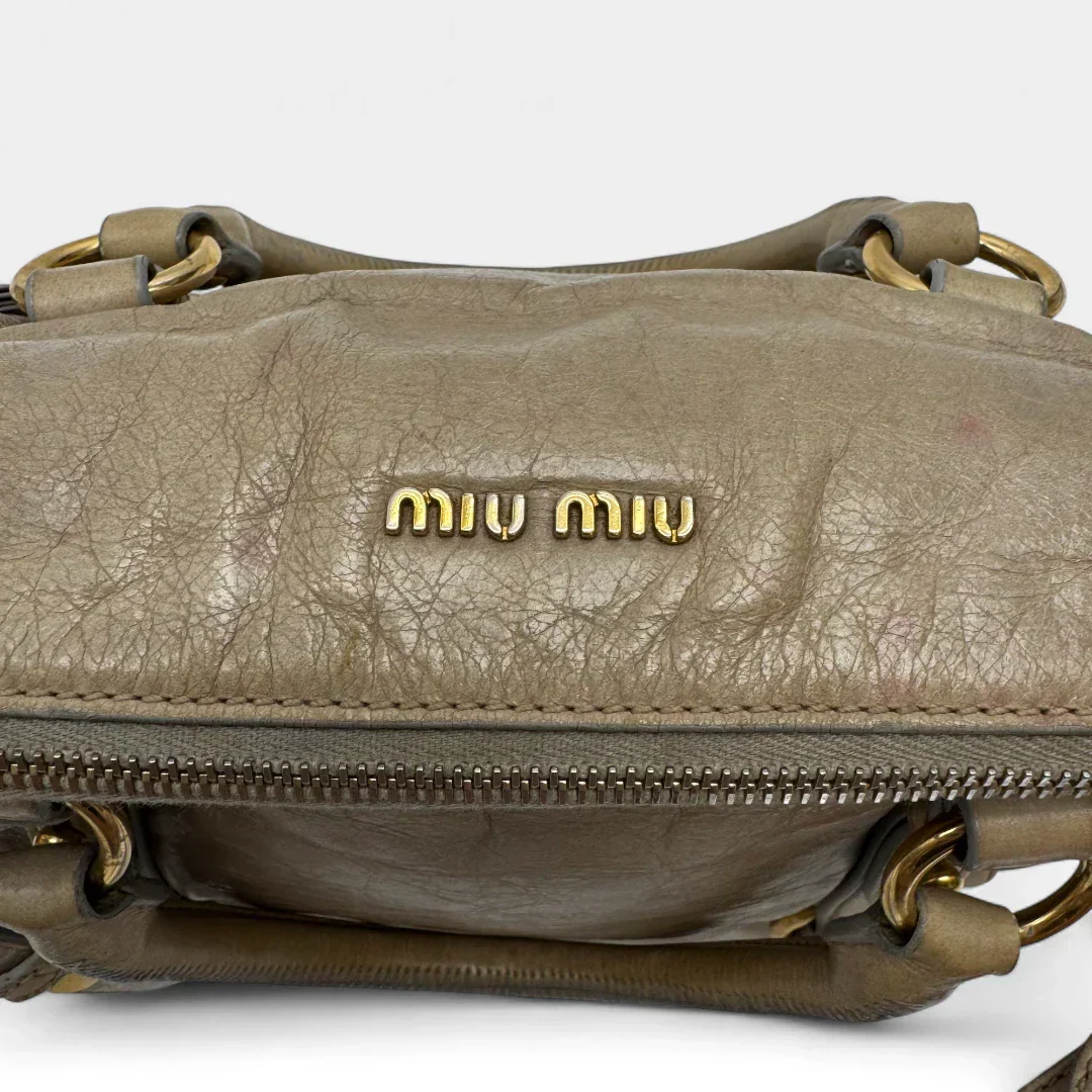 Miu Miu handbag Vitello Satchel small
