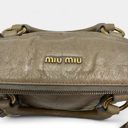 Miu Miu handbag Vitello Satchel small