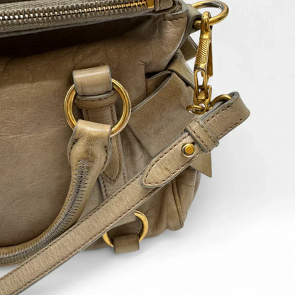 💎 Pre-owned Miu Miu handbag Vitello Satchel small 💎