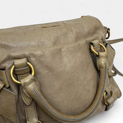 💎 Pre-owned Miu Miu handbag Vitello Satchel small 💎