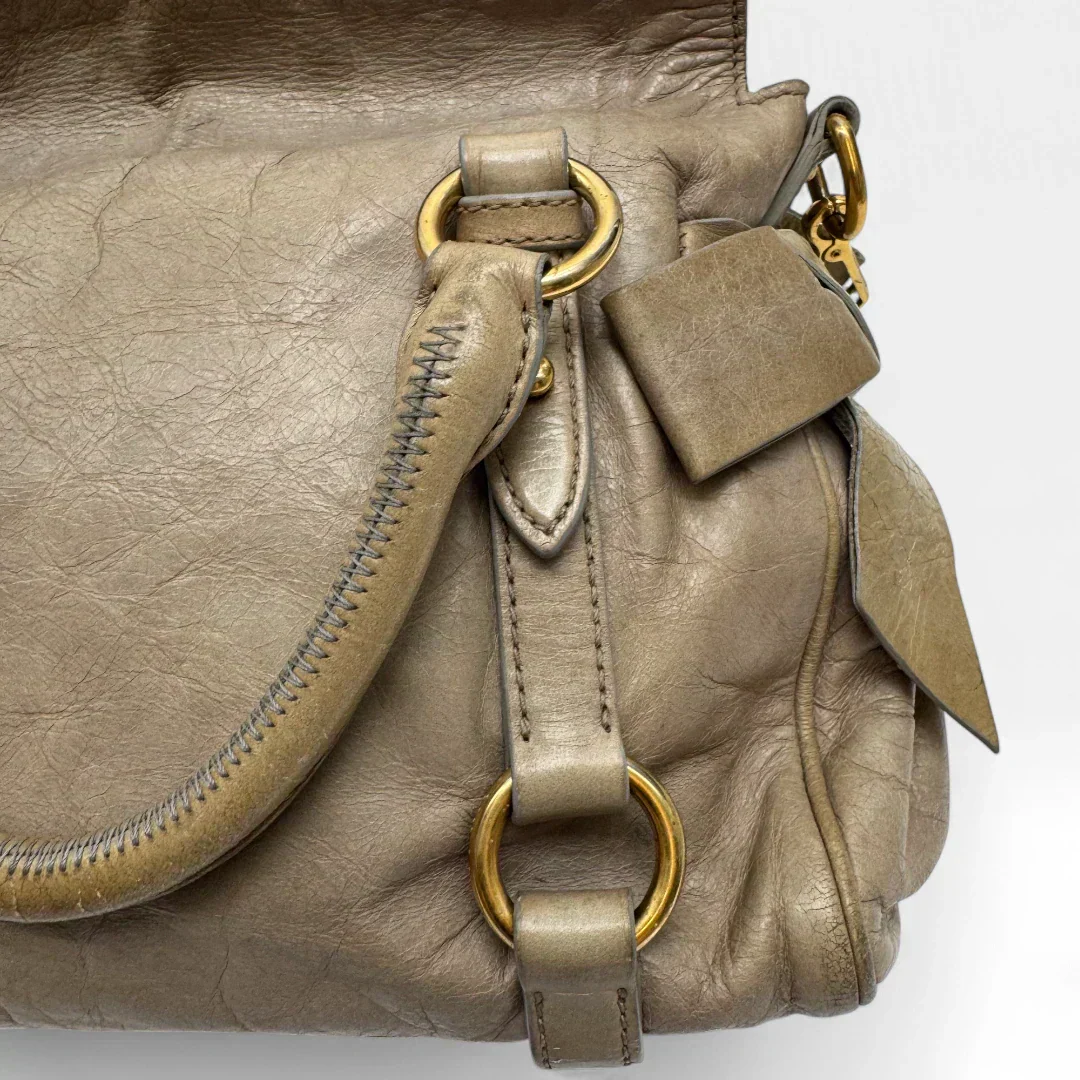 💎 Pre-owned Miu Miu handbag Vitello Satchel small 💎