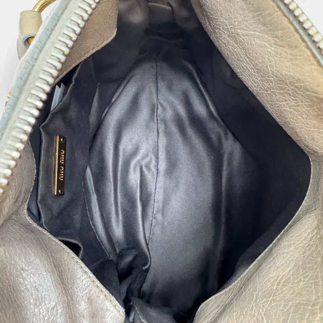 💎 Pre-owned Miu Miu handbag Vitello Satchel small 💎
