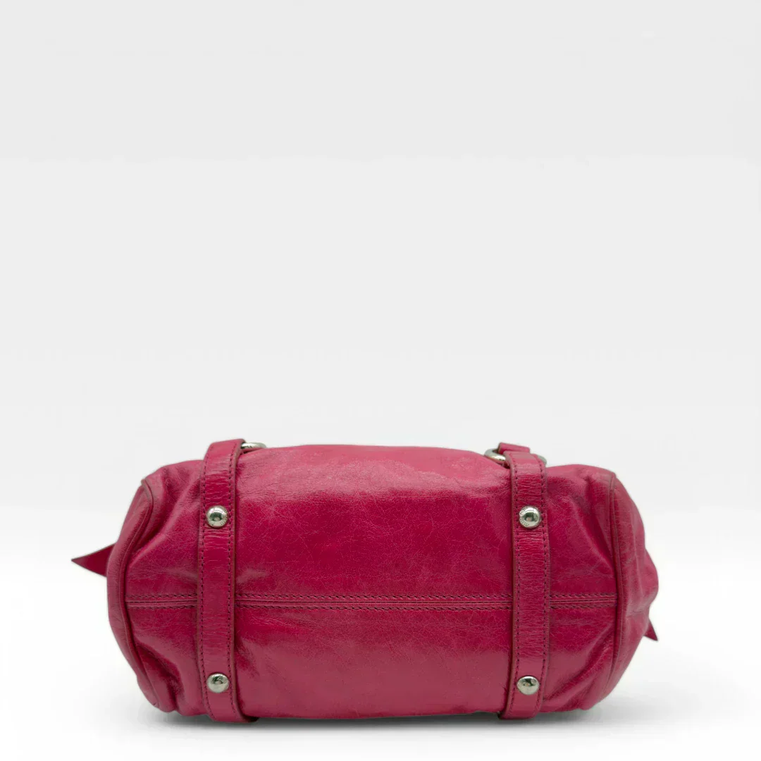 Miu Miu handbag Vitello Satchel small pink