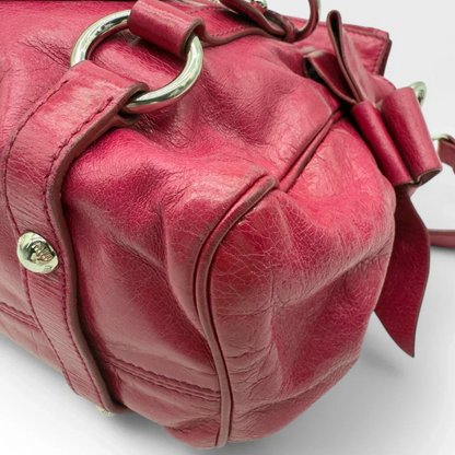 Miu Miu handbag Vitello Satchel small pink