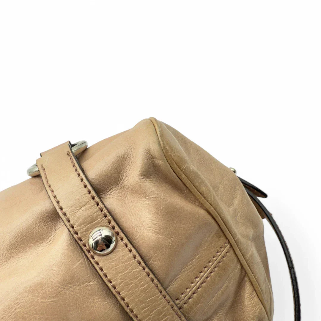 Miu Miu handbag Vitello Satchel small in pink