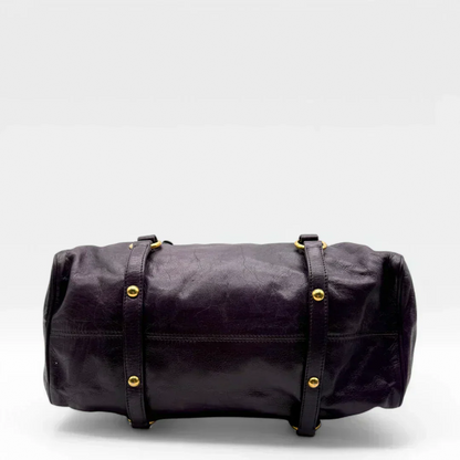 💎 Pre-owned Miu Miu handbag Vitello Satchel purple 💎