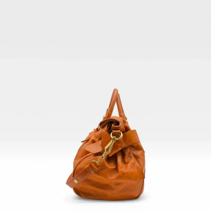 Miu Miu handbag Vitello Satchel orange