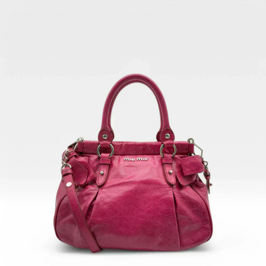💎 Pre-owned Miu Miu handbag Vitello pink 💎