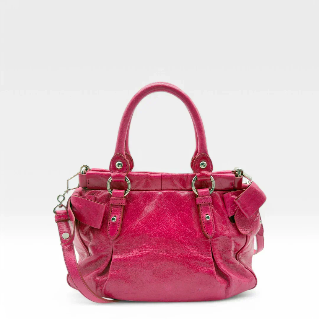 💎 Pre-owned Miu Miu handbag Vitello pink 💎