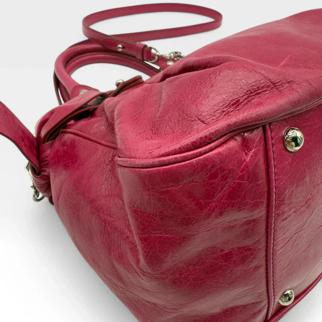 💎 Pre-owned Miu Miu handbag Vitello pink 💎