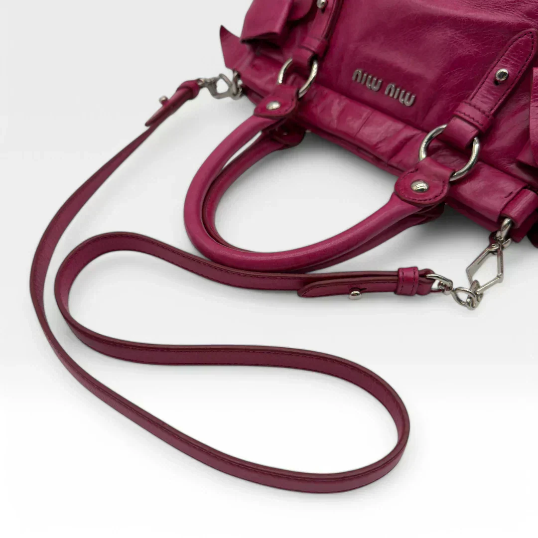 💎 Pre-owned Miu Miu handbag Vitello pink 💎