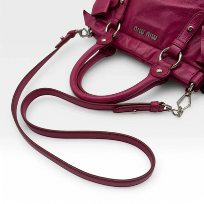 💎 Pre-owned Miu Miu handbag Vitello pink 💎