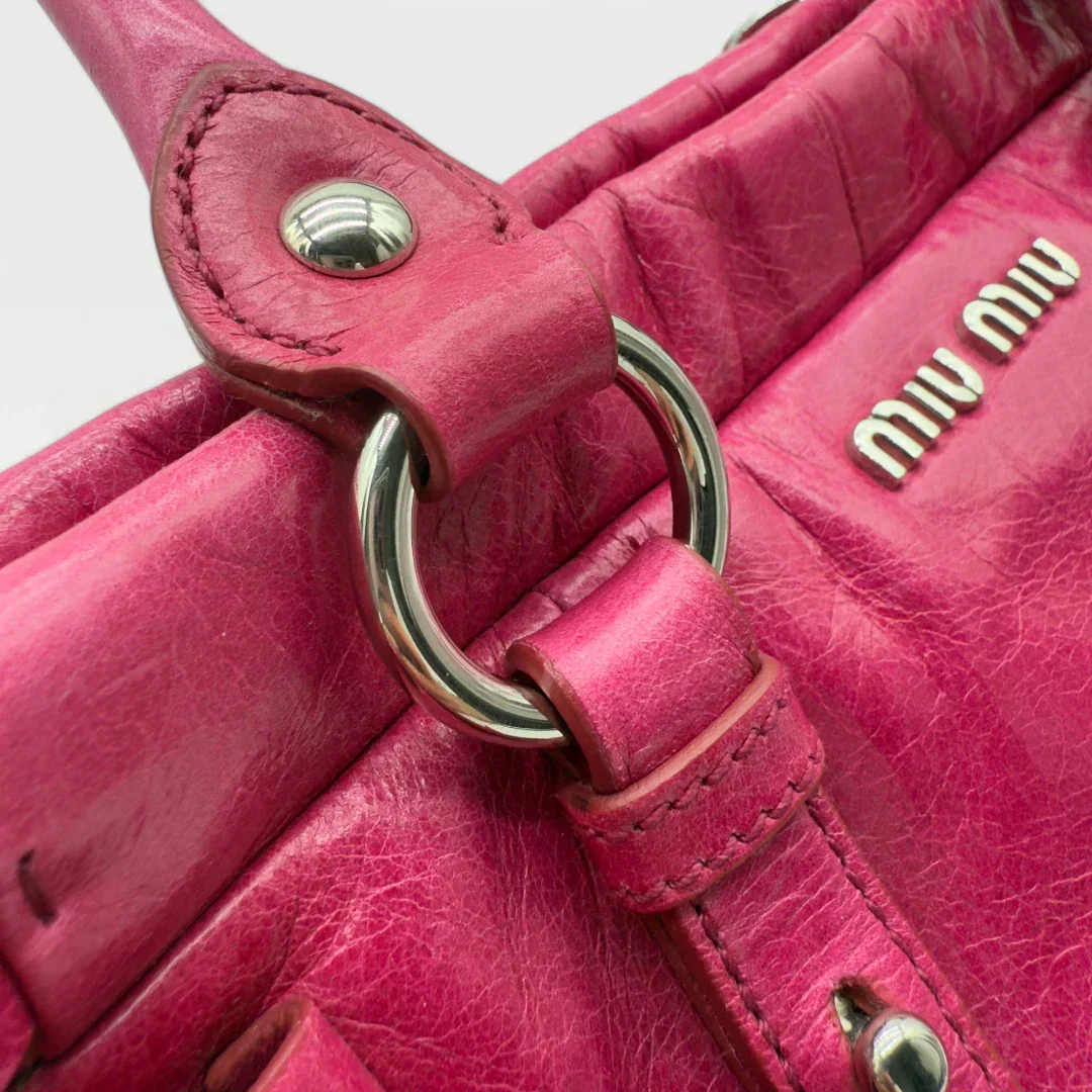 💎 Pre-owned Miu Miu handbag Vitello pink 💎