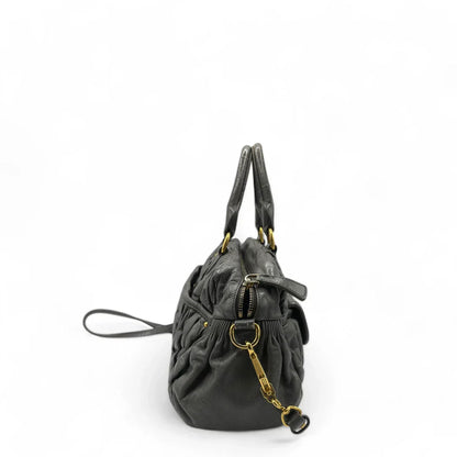 Miu Miu handbag elongated grey