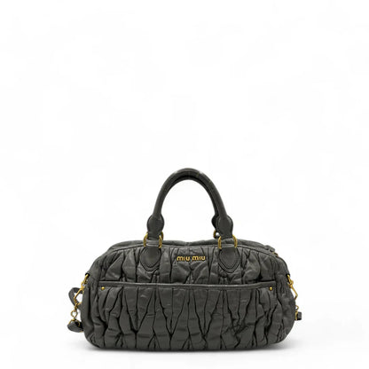 Miu Miu handbag elongated grey