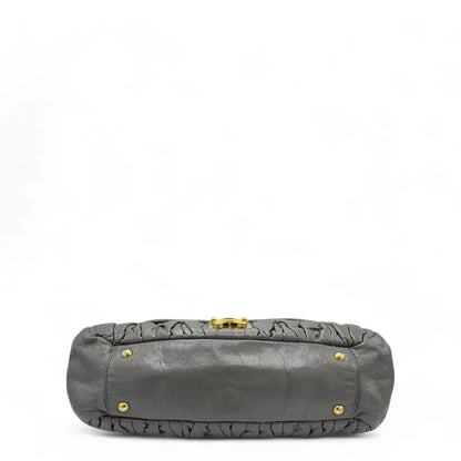 Miu Miu handbag elongated grey