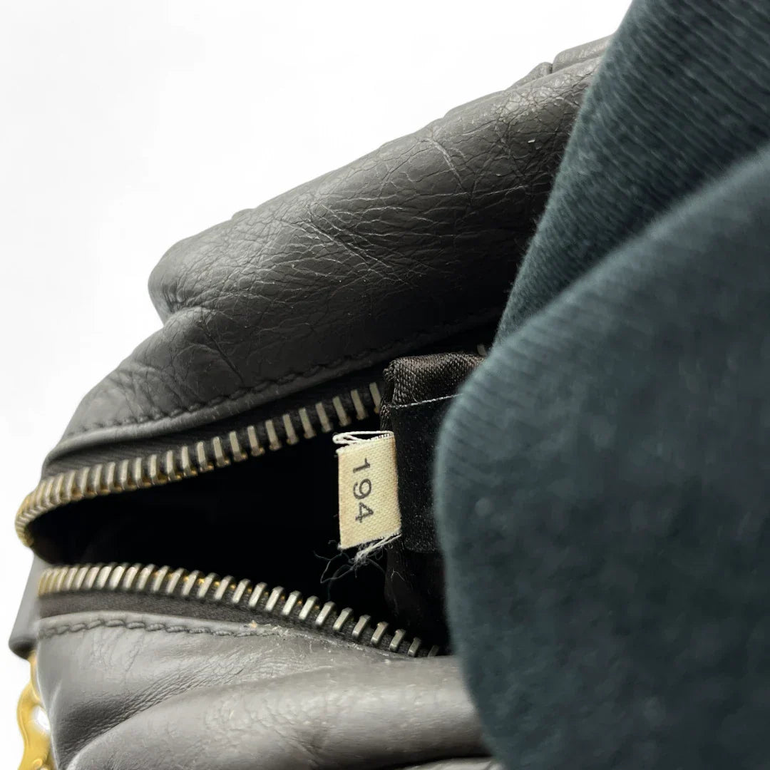 Miu Miu handbag elongated grey