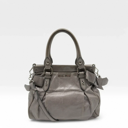 Miu Miu handbag Vitello grey