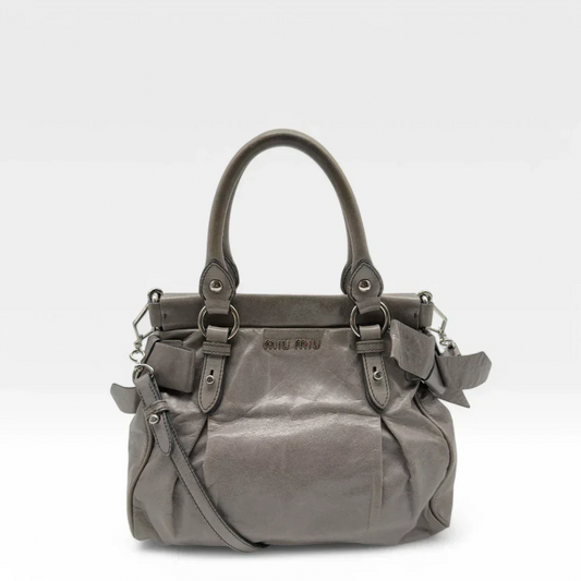 Miu Miu handbag Vitello grey