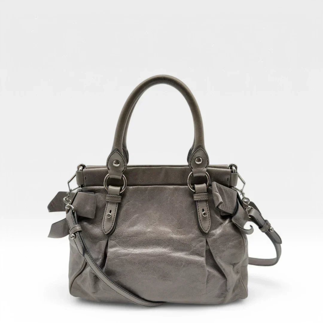Miu Miu handbag Vitello grey