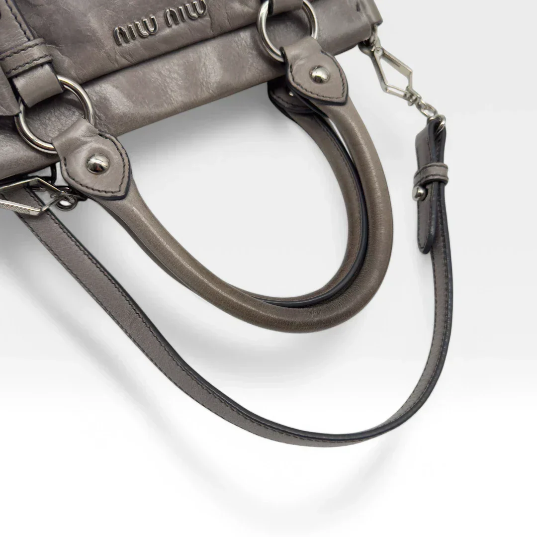 Miu Miu handbag Vitello grey