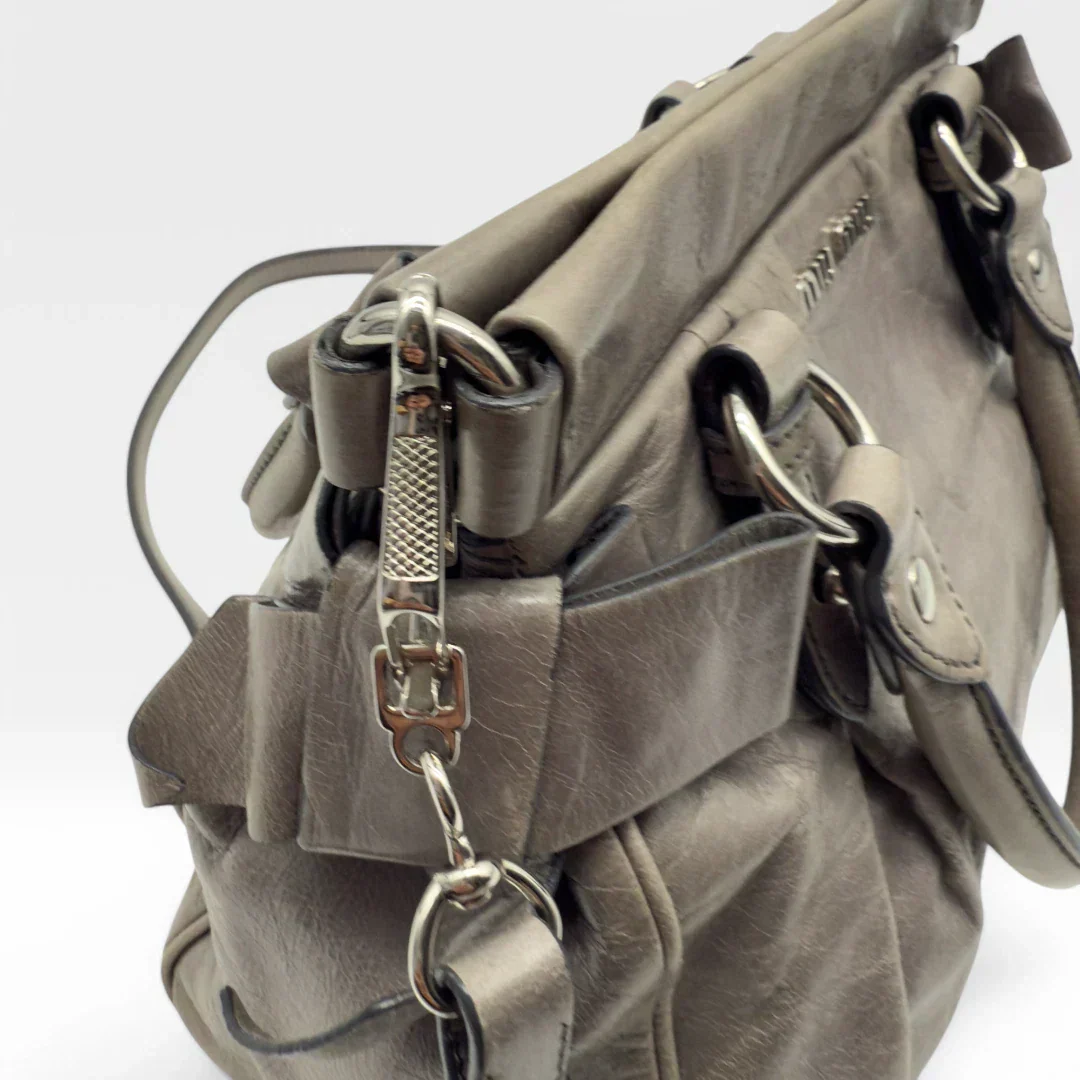 Miu Miu handbag Vitello grey