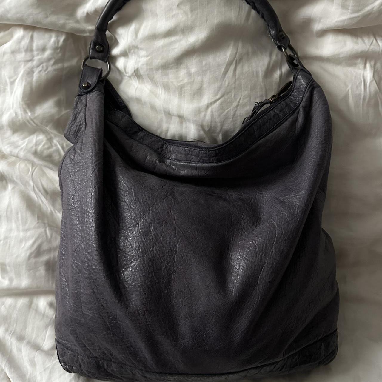 Vintage Balenciaga Day Tote – Dark Greyish Purple (2010s)